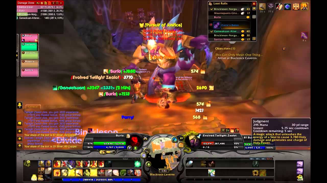 World Of Warcraft - How To Tank Cataclysm 2/4