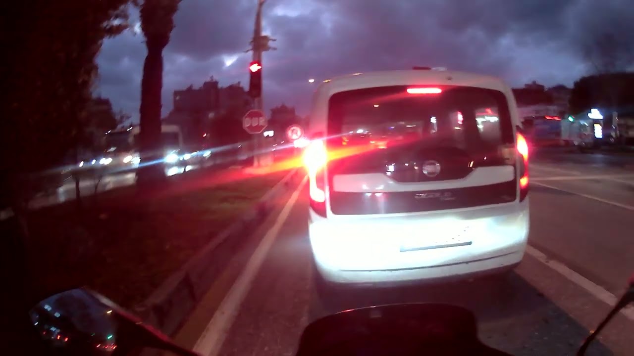 Alanya'da motorsiklet sürmek 