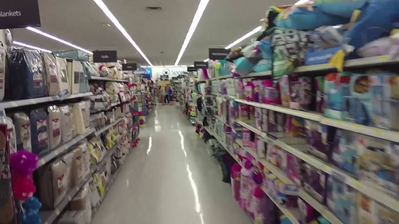 Shopping Inside Walmart - Pocatello, Idaho