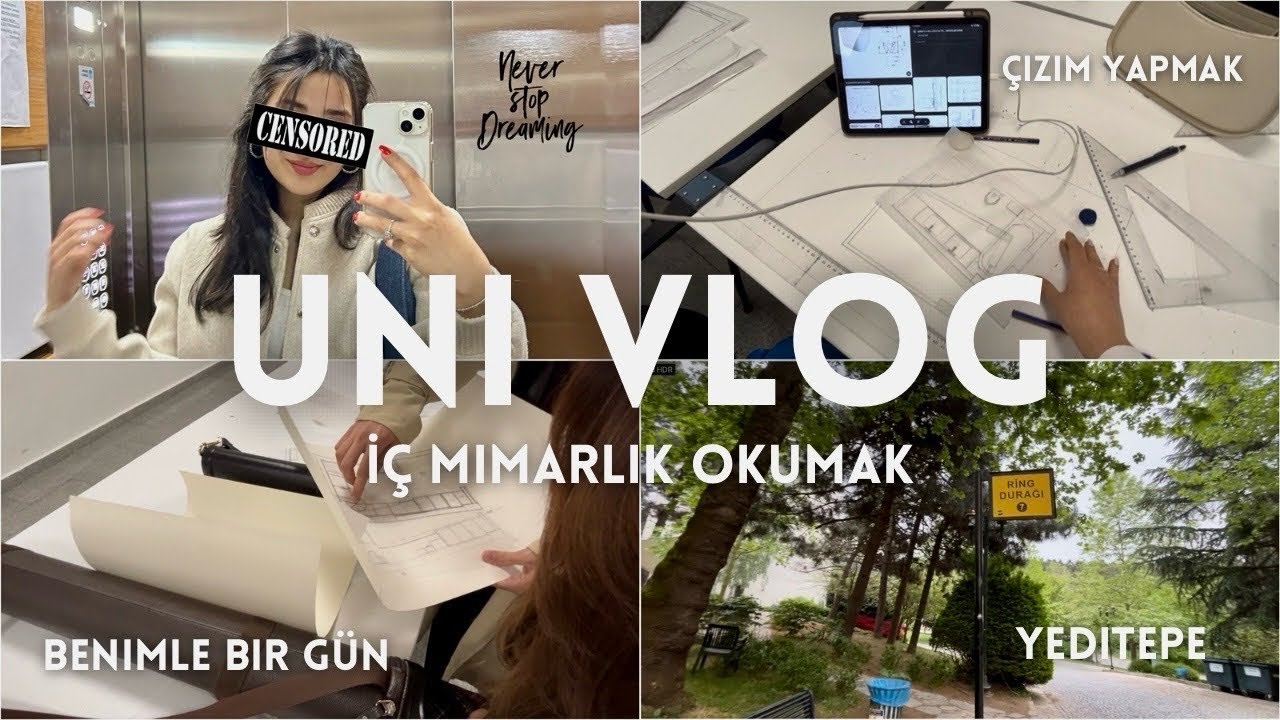 Uni Vlog | Verimli bir gün | Yeditepe Üniversitesi 🪬