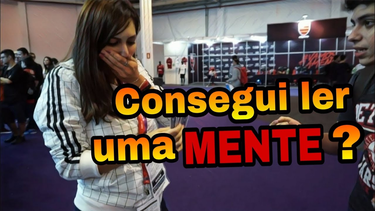 Mágica na BGS 2018 (Mentalismo com cartas) - Ep.11