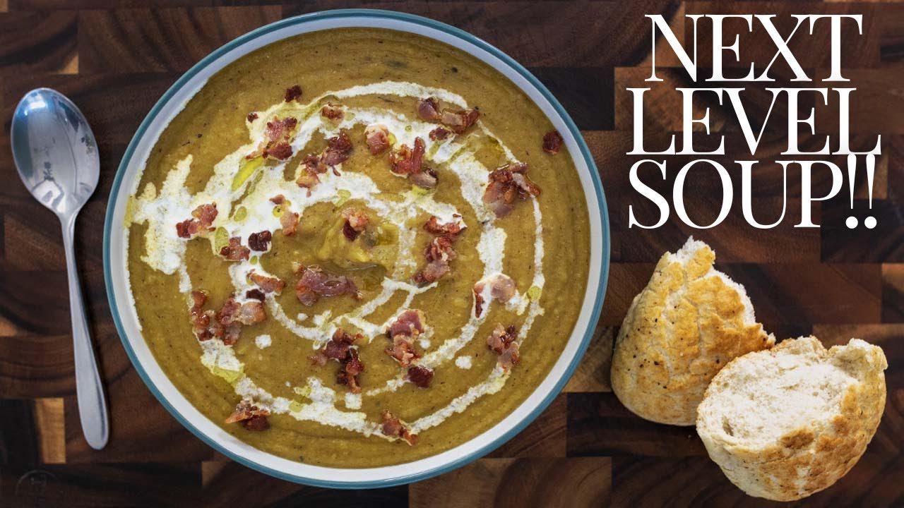 My NEW Leek & potato Soup with Bacon is AMAZING!!