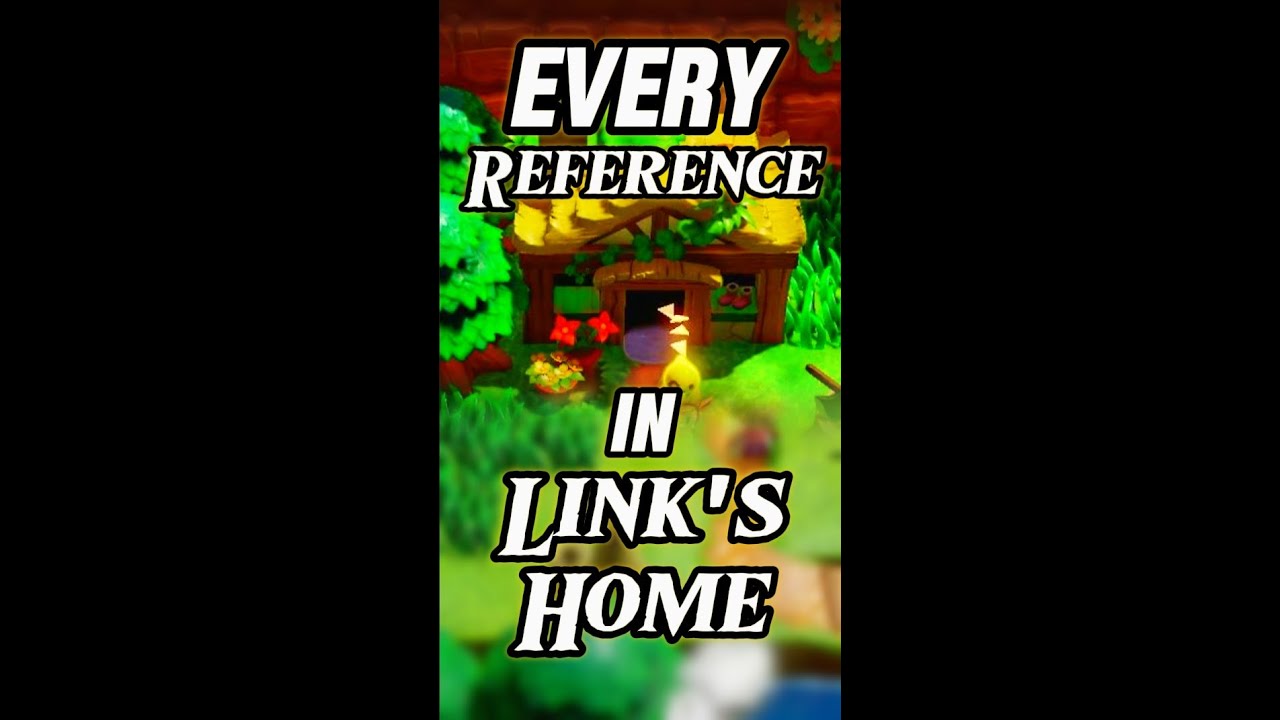 ВСЕ ОТСЫЛКИ К ZELDA В Link's House в Echoes of Wisdom