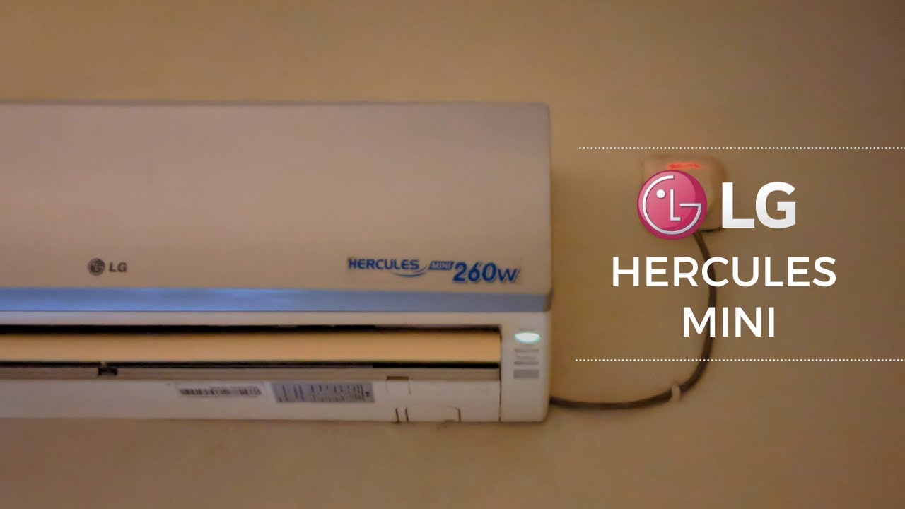 LG Hercules Mini Air Conditioner S05LPBX-R | Testing