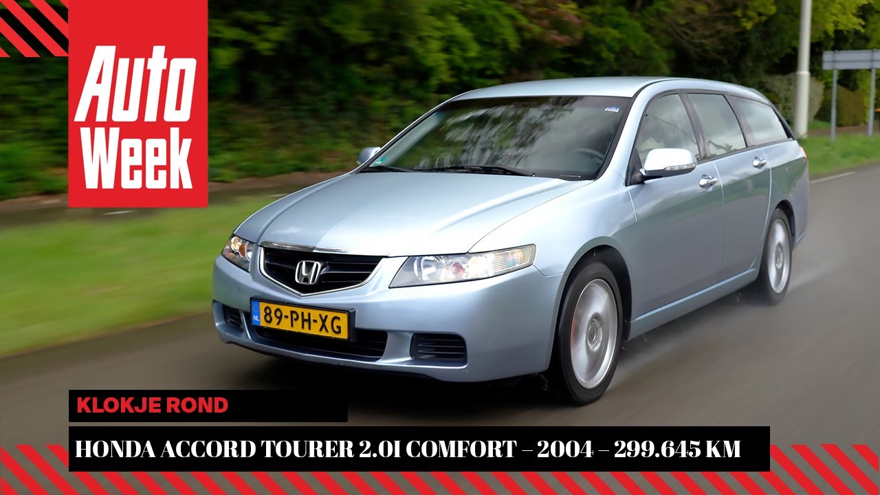 Honda Accord Tourer 2.0i Comfort – 2004 – 299.645 kilometer - Klokje Rond