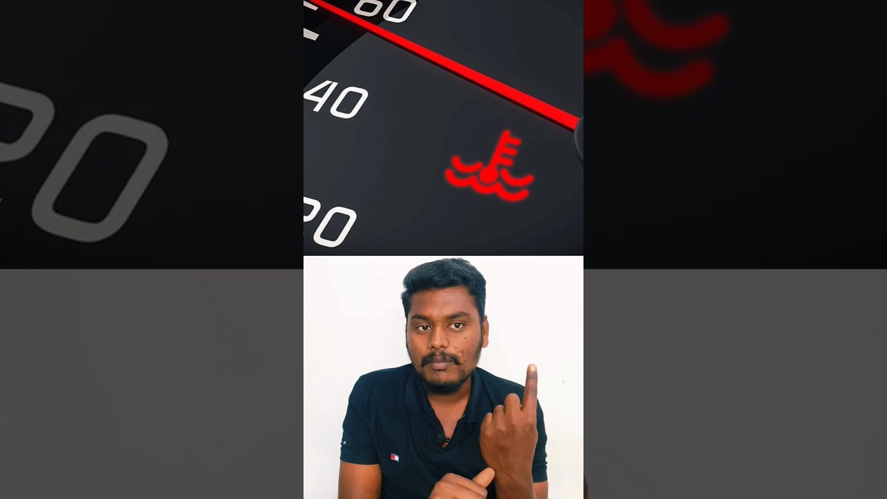 car temperature warning light full explanation Tamil | car dashboard warning light  problem solve