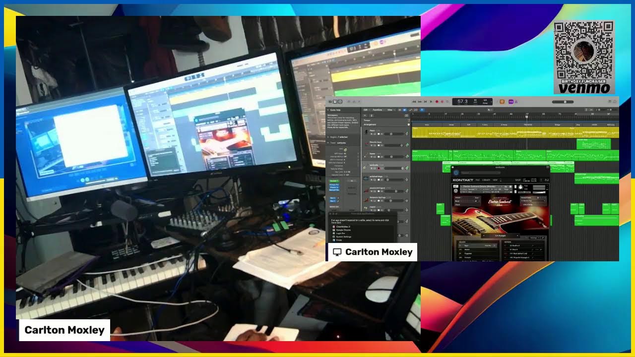 Sound check/Home recording studio/ broadcast quality sound quality