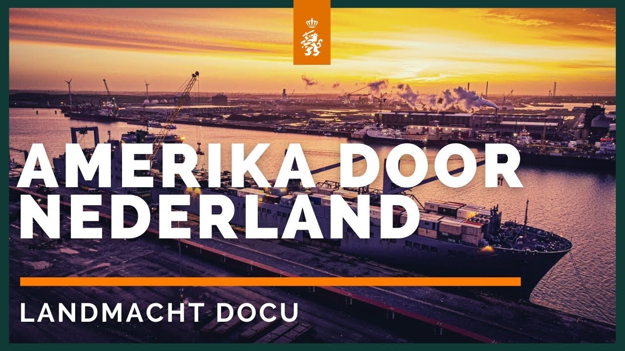 Landmacht Docu: 🇺🇸 Amerikaanse landmachteenheid met zwaar materieel door Nederland 🇳🇱