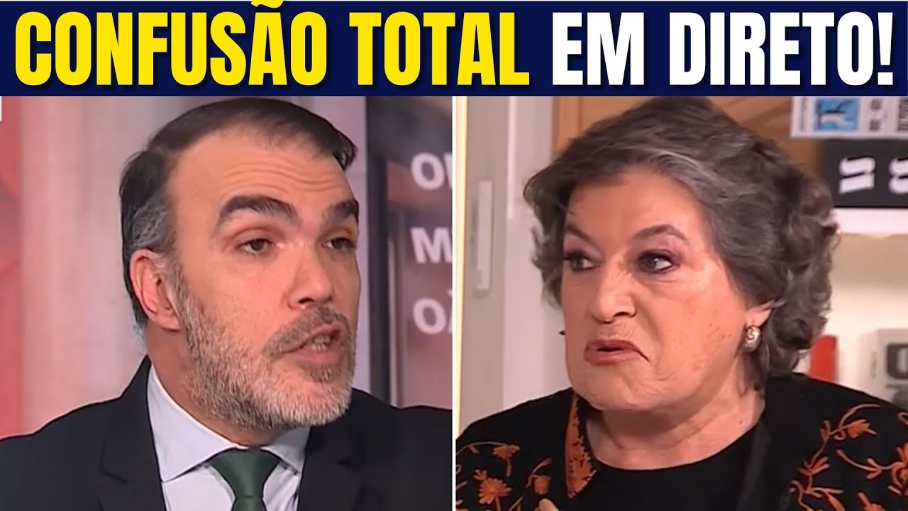 PEGOU FOGO! Bruno Nunes do CHEGA e Ana Gomes Em CONFRONTO TENSO!