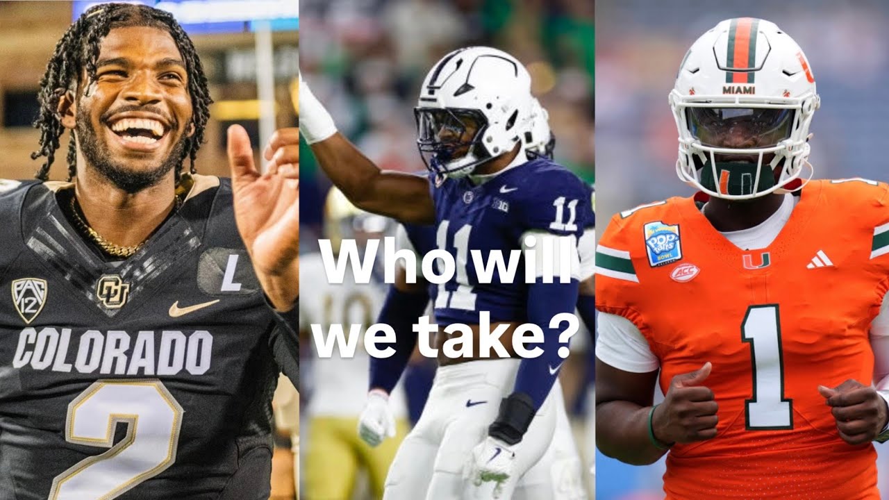 With the Titans first pick in the draft, I would pick...