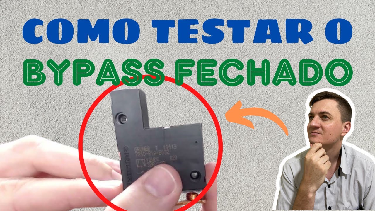 Como testar o Bypass fechado?