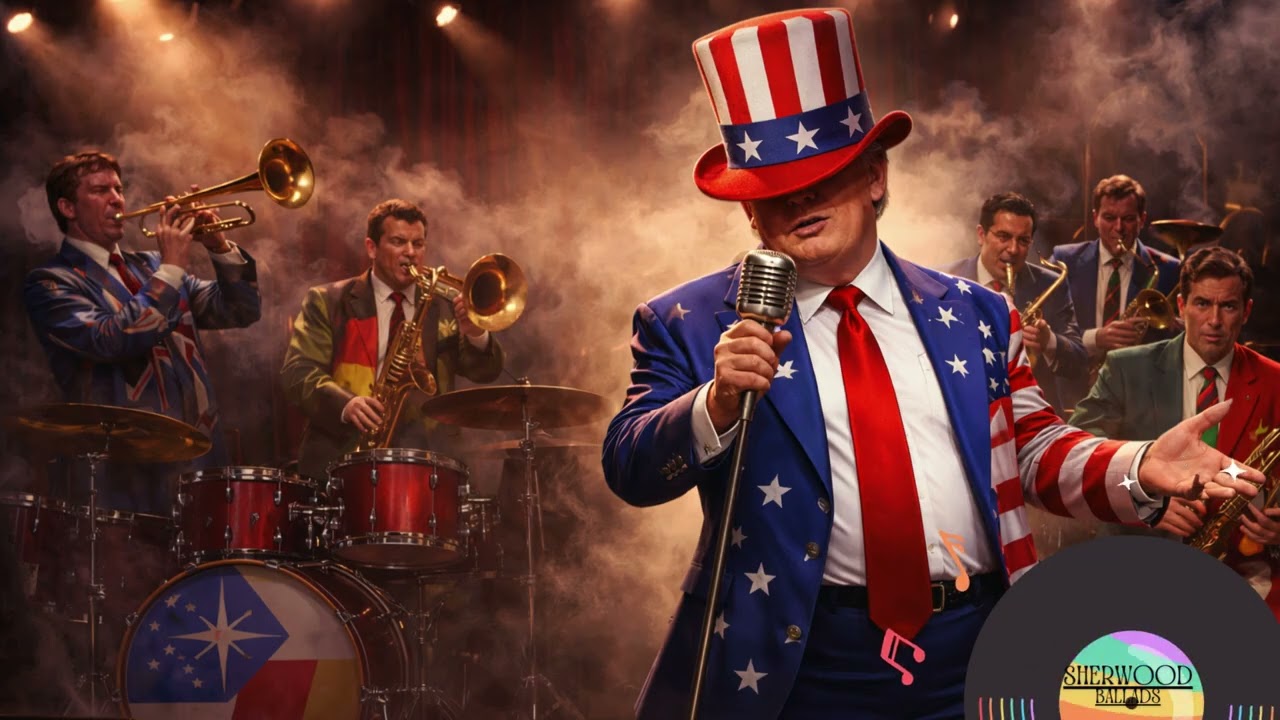 #AlwaysAStepBehind – The Frontman Blues (A Swing Satire) #politicalsatire #trump #nato