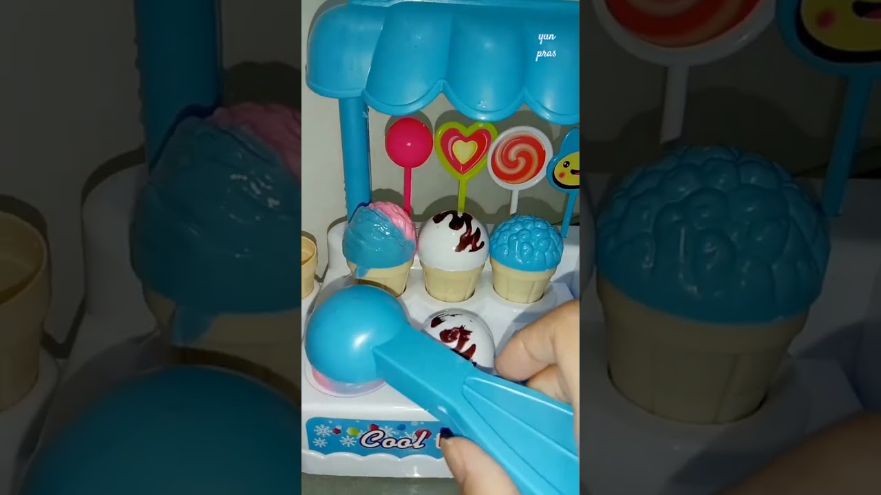 jualan es krim cone berbagai rasa #toys