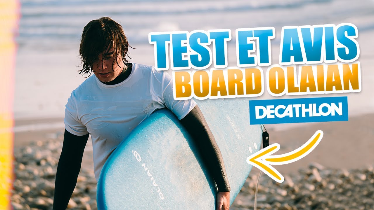 Test & Avis planche Décathlon SURF MOUSSE 500 7'8