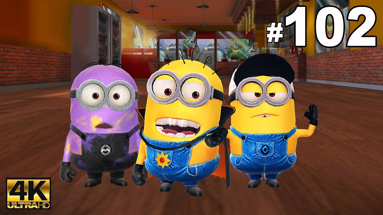 Minion Rush Vampire Minion Disguised Minion and Referee Minion at Downtown | LEVEL 440 - 442 | 4K