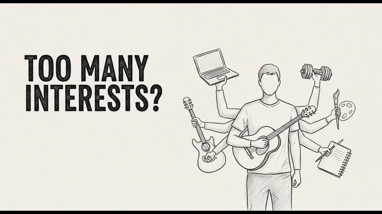 If You Have Too Many Interests, Your Brain Works Like This