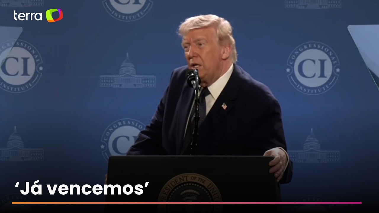'Deveria ter sido feito antes', diz Trump sobre guerra com Ir&atilde;