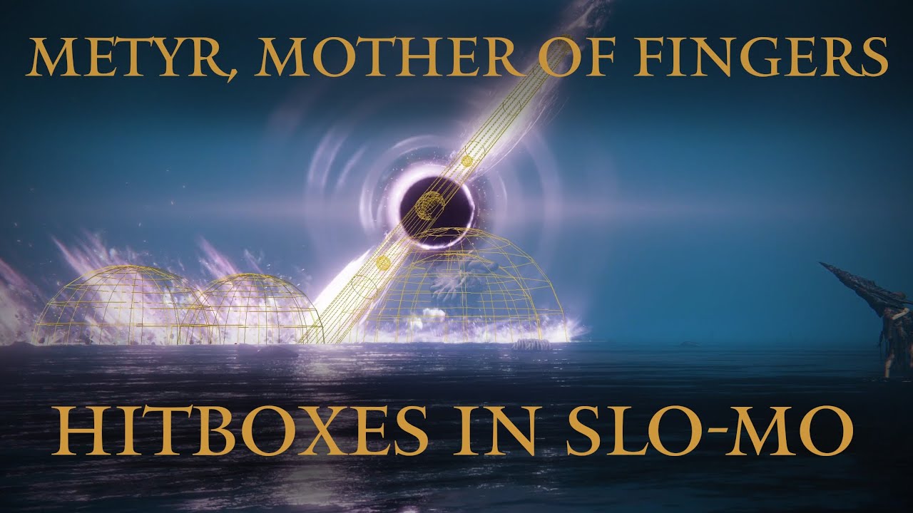 METYR, MOTHER OF FINGERS - HITBOX SHOWCASE IN SLO-MO | ELDEN RING