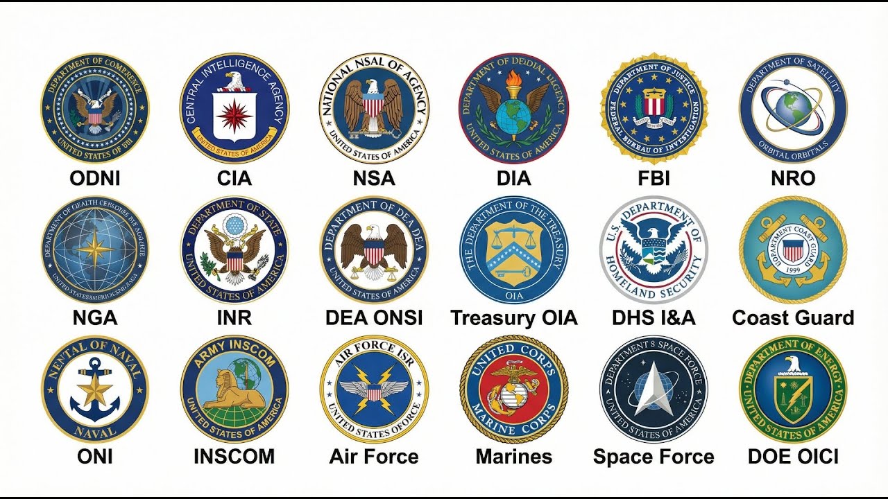 Every Major US Intelligence Agency Explained - What They Do and Why