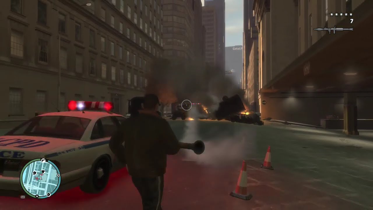 GTA IV escape de 6 estrellas #2