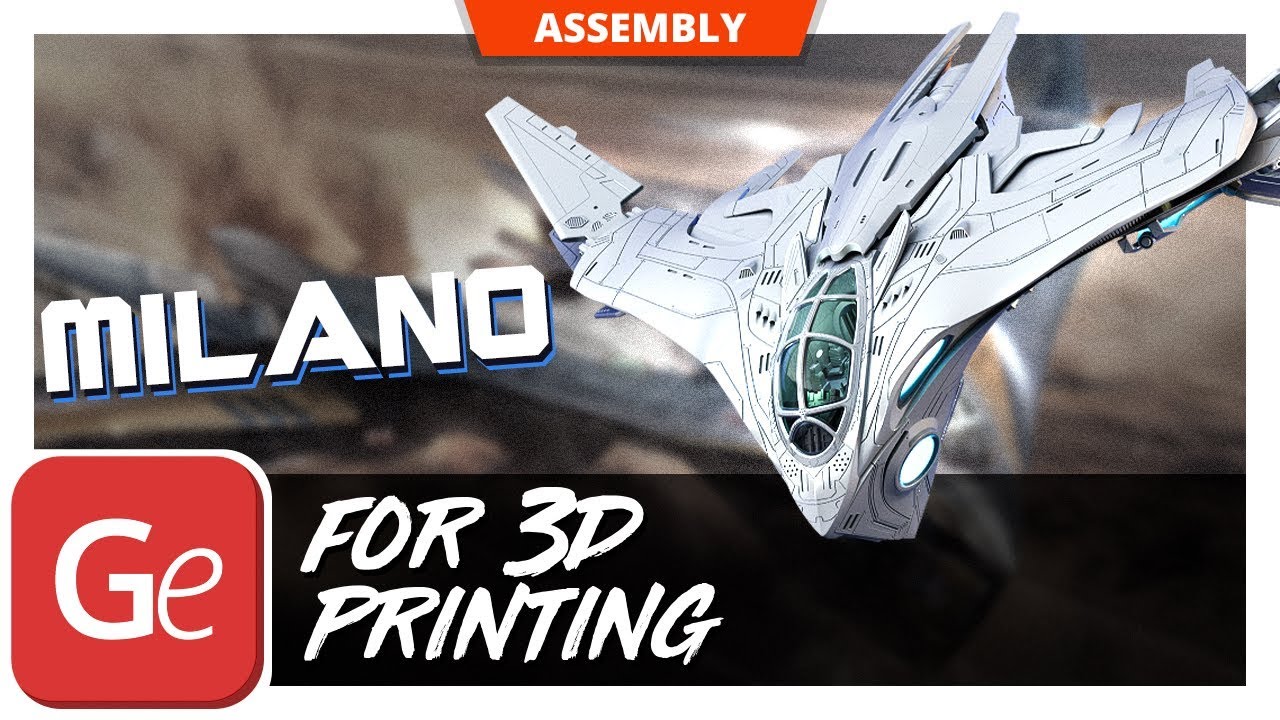 Milano 3D Printing Model | Assembly by Gambody