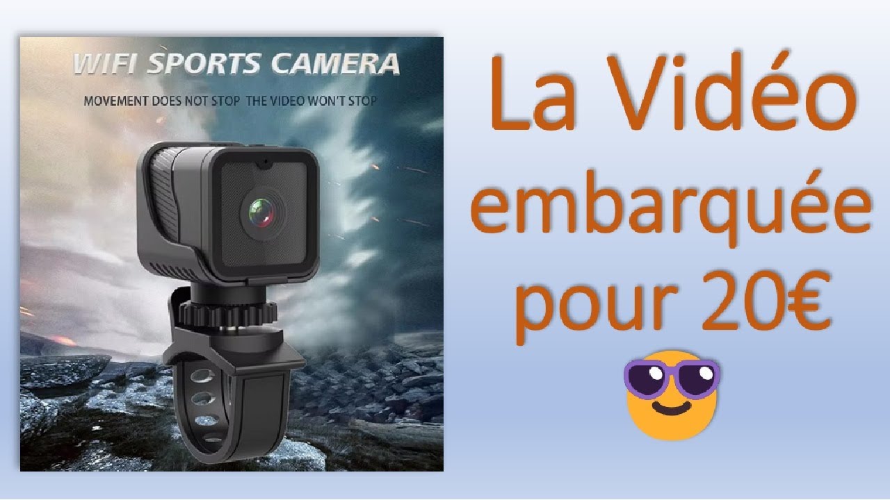 Mini Caméra Sport DV - La vidéo embarquée pour 20€ - Train ho modélisme ferroviaire - CabView