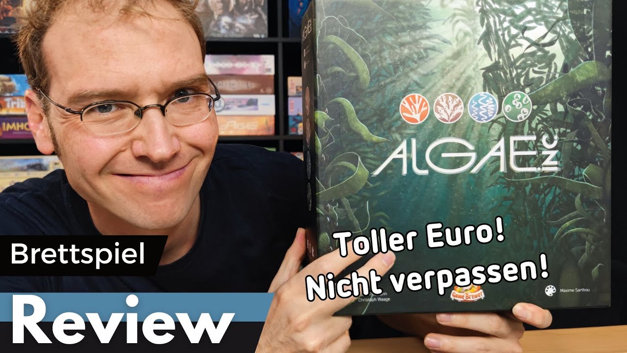 Algae Inc. – Spiel Neuheit von Game Brewer - Brettspiel – Review und Regelerklärung