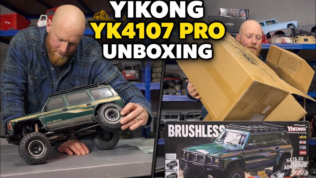 YIKONG YK4107 PRO РАСПАКОВКА
