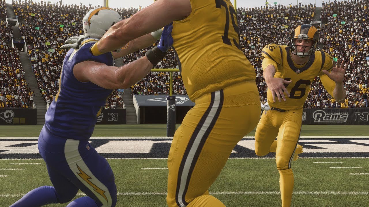 Madden 19 Los Angeles Rams vs Los Angeles Chargers Madden NFL 19 PS4 Pro Gameplay