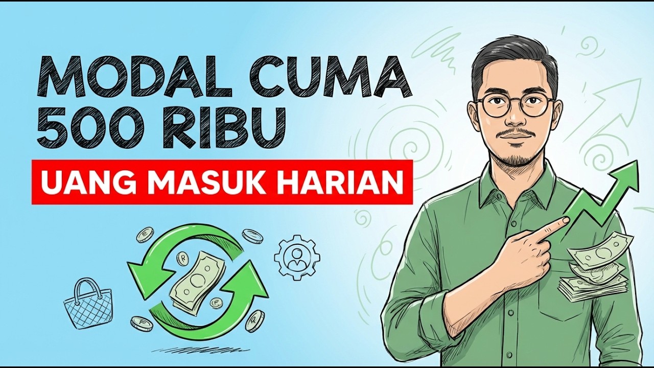 4 IDE USAHA MODAL 500 RIBU YANG BISA HASILKAN UANG SETIAP HARI