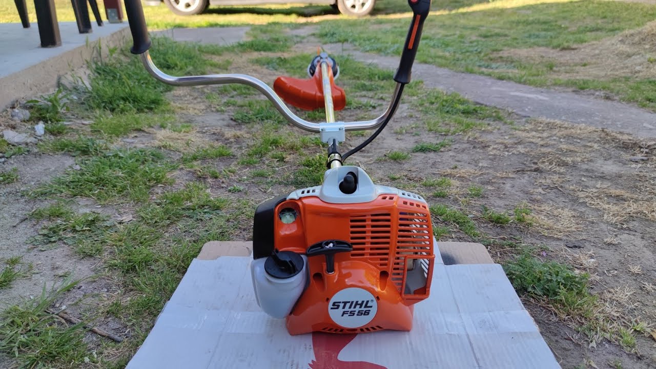 Stihl FS56 Unboxing/First Start/ Beüzemelés Brushcutter/Fűkasza