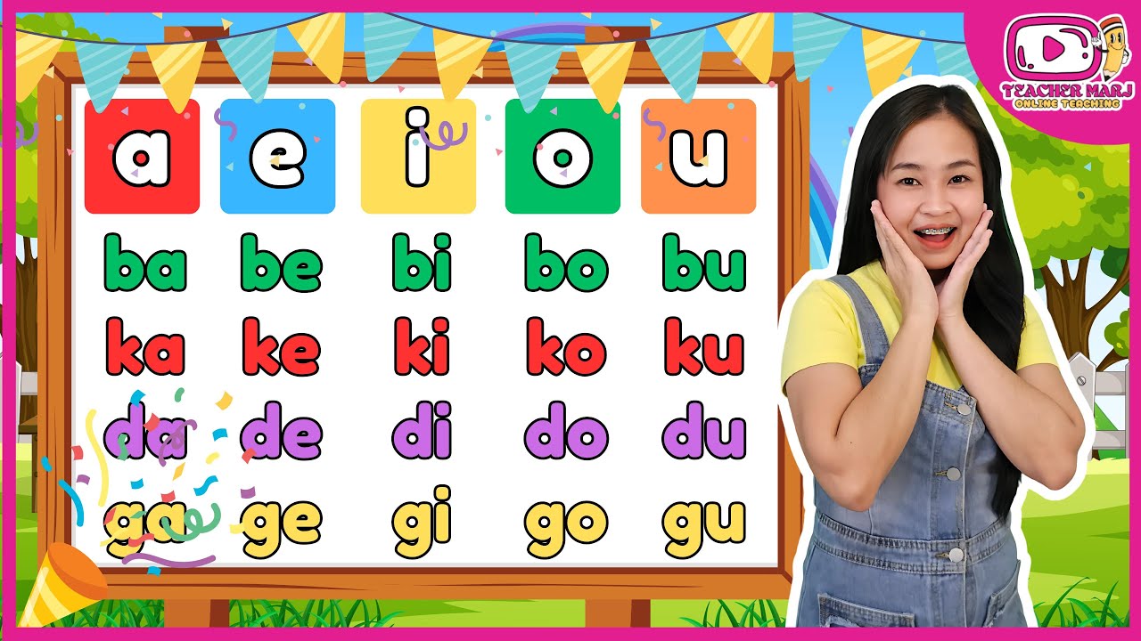 UNANG HAKBANG SA PAGBASA NG ABAKADA | ALPABETONG FILIPINO | TEACHER MARJ ONLINE TEACHING