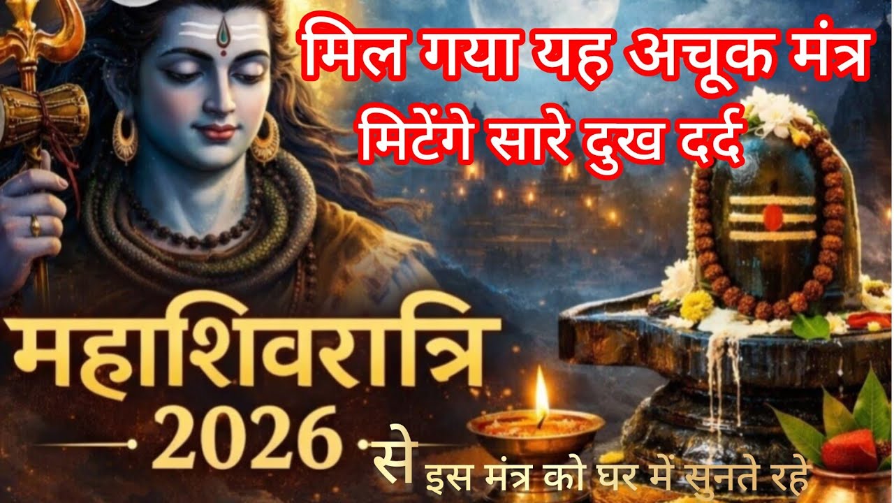 यह मंत्र घर में सुनते रहें#महाशिवरात्रि #महाकाल#Keep Listening To This Mantra At Home