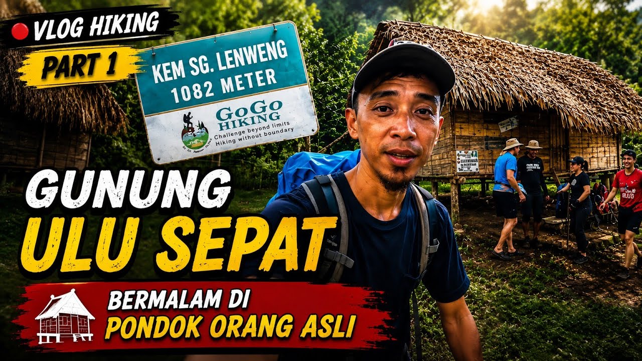GUNUNG ULU SEPAT VIA BAWONG SENTRAL SUNGAI SIPUT PERAK hiking malaysia