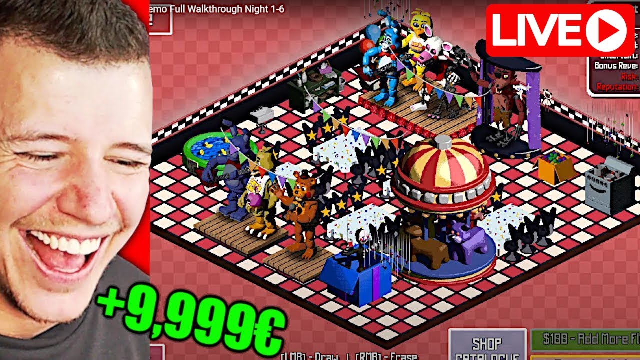 Ich BAUE die Größte FNAF LOCATION der WELT