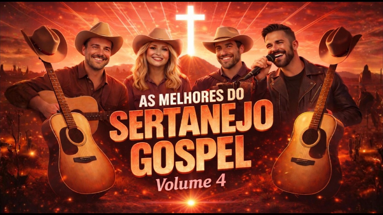 AS MELHORES DO SERTANEJO GOSPEL 2026 | Volume 4 🔥🙏 | Louvores Que Renovam a Fé
