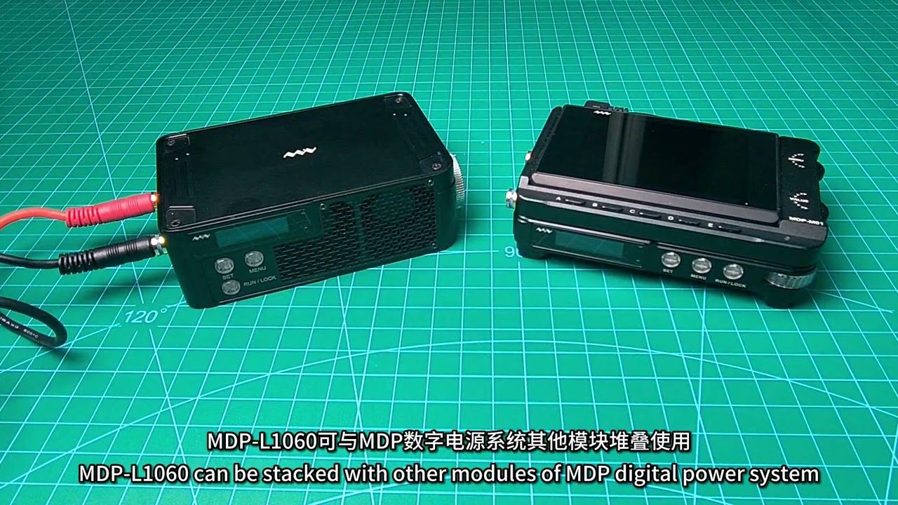 MINIWARE MDP L1060 DC Electronic Load Open Box & Test