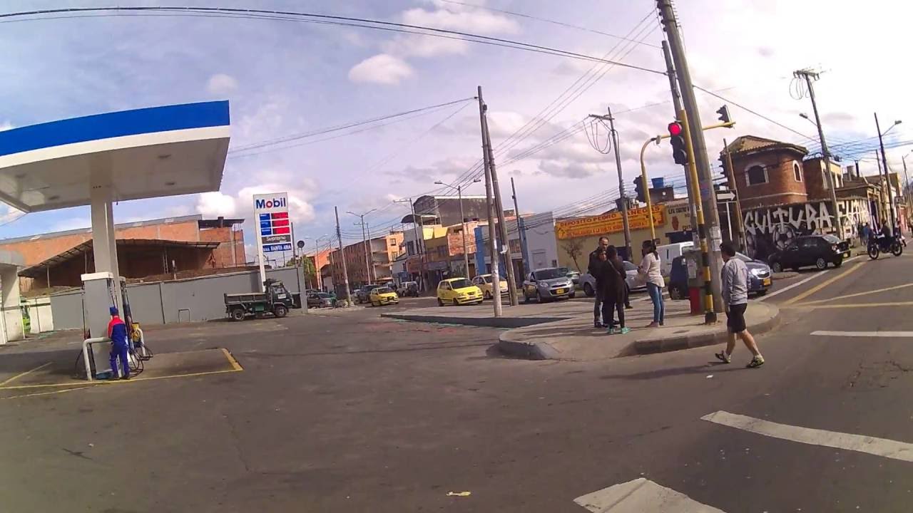 (Recorrido Bogota D.C.) inicio barrio San Blas (sur oriente de la ciudad) hasta calle 82 norte 1/4
