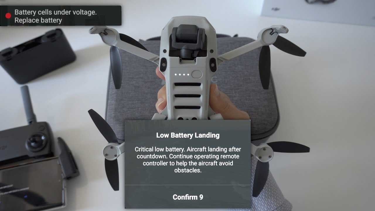 DJI Mavic Mini - Battery Health Tips and Handling Emergency Landings