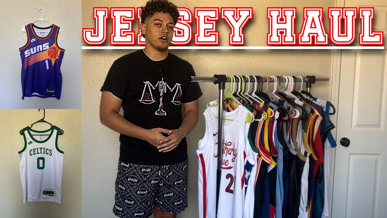 NBA BASKETBALL JERSEY HAUL!
