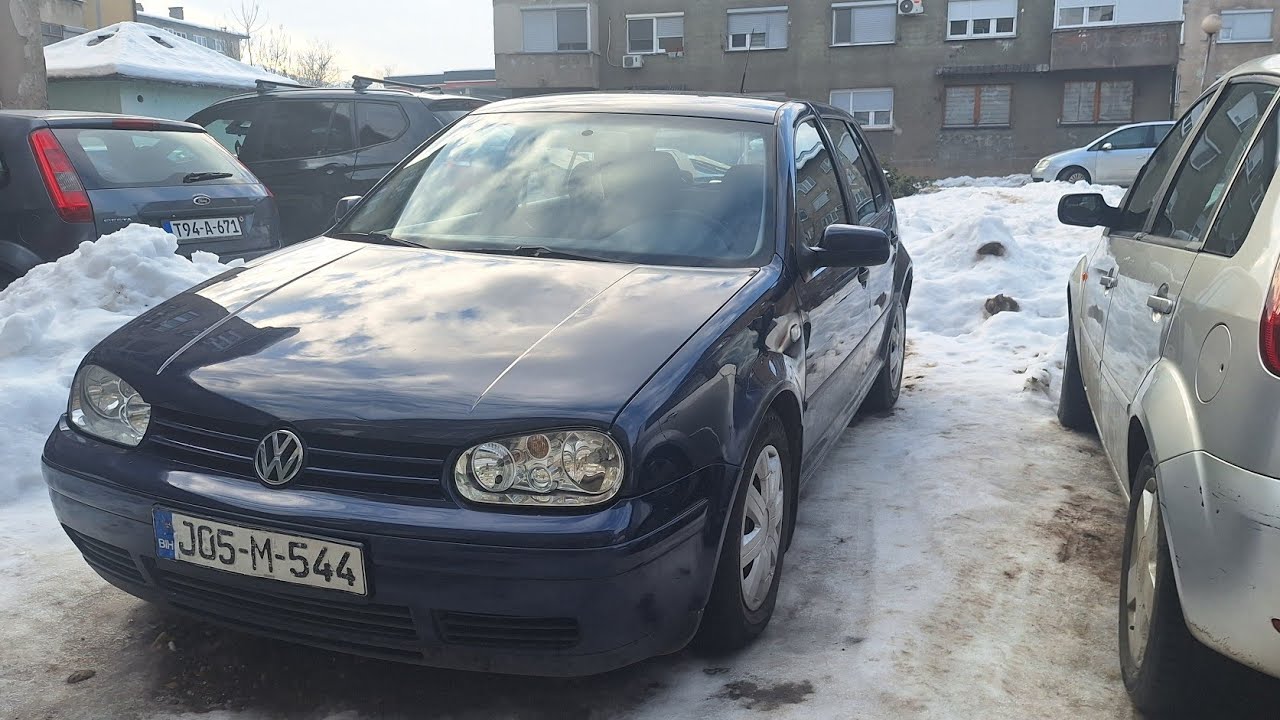 VW Golf 4 1.9 TDI 90ps COLD START after few days of not starting