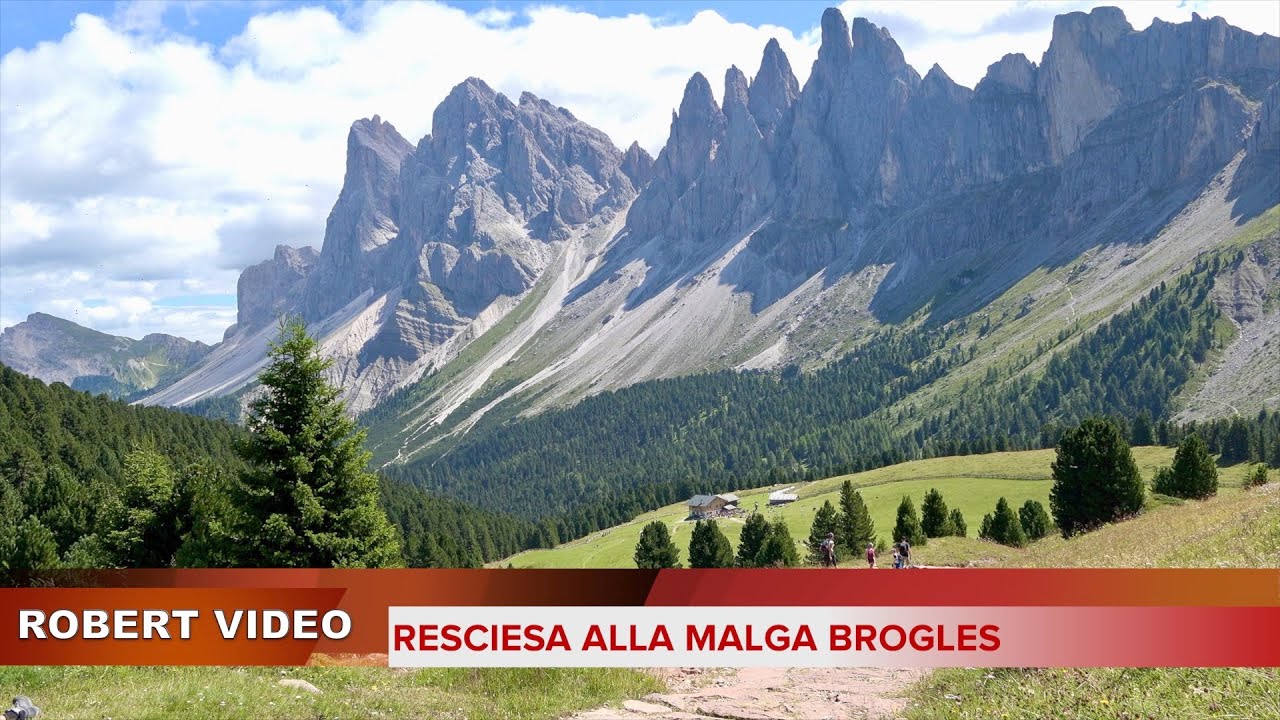 Dalla funicolare Rasciesa alla Malga Brogles 2020 4K