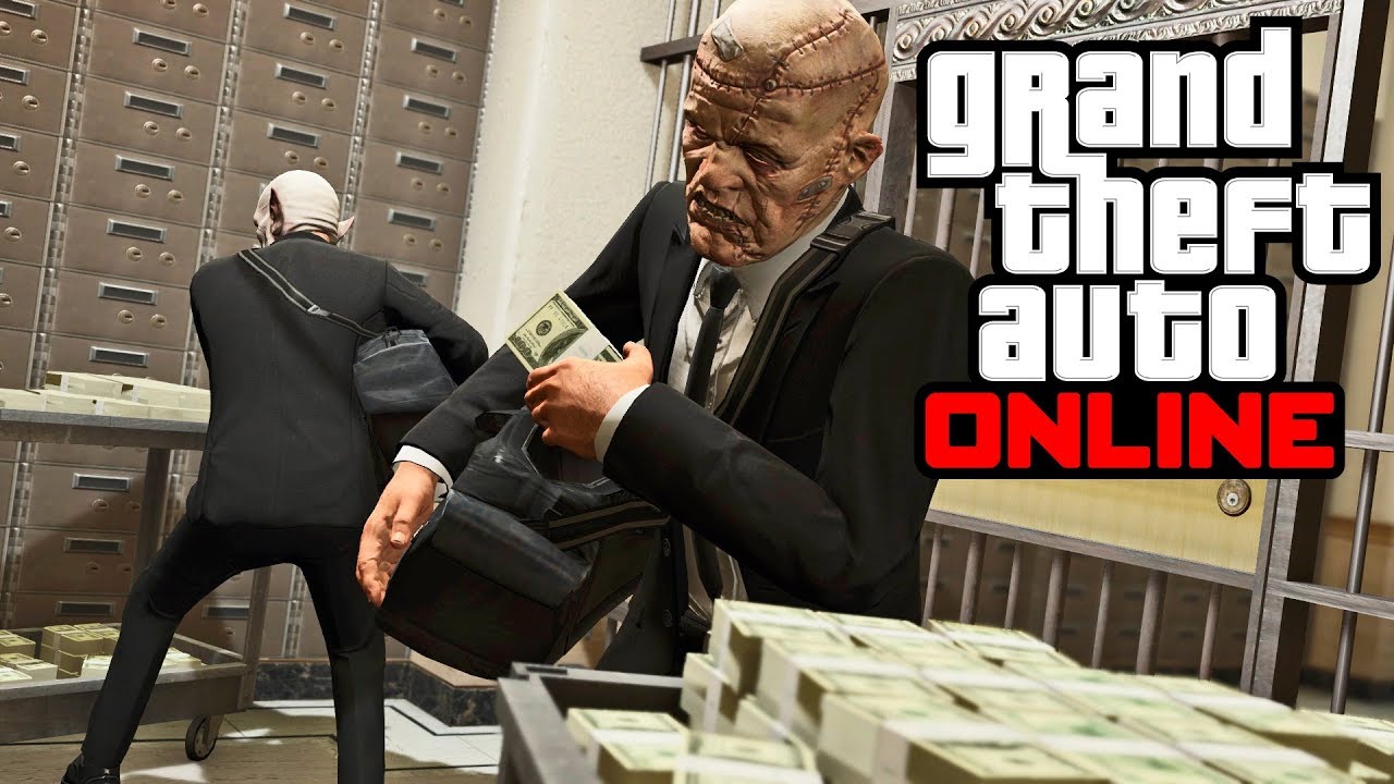 GTA V VIDA BANDIDA - ASSALTO AO BANCO CENTRAL #33 (VIDA DO CRIME)