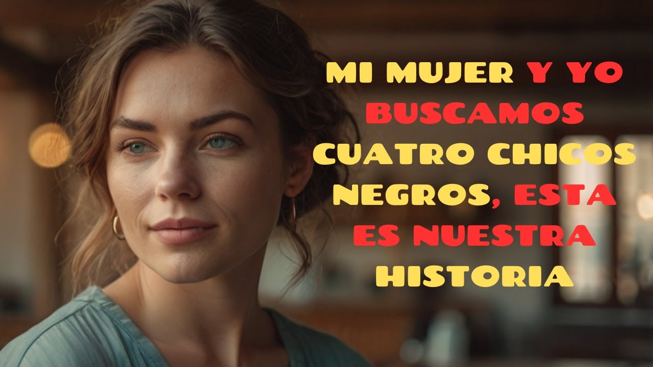 MI MUJER Y YO BUSCAMOS CUATRO CHICOS NEGROS, ESTA ES NUESTRA HISTORIA