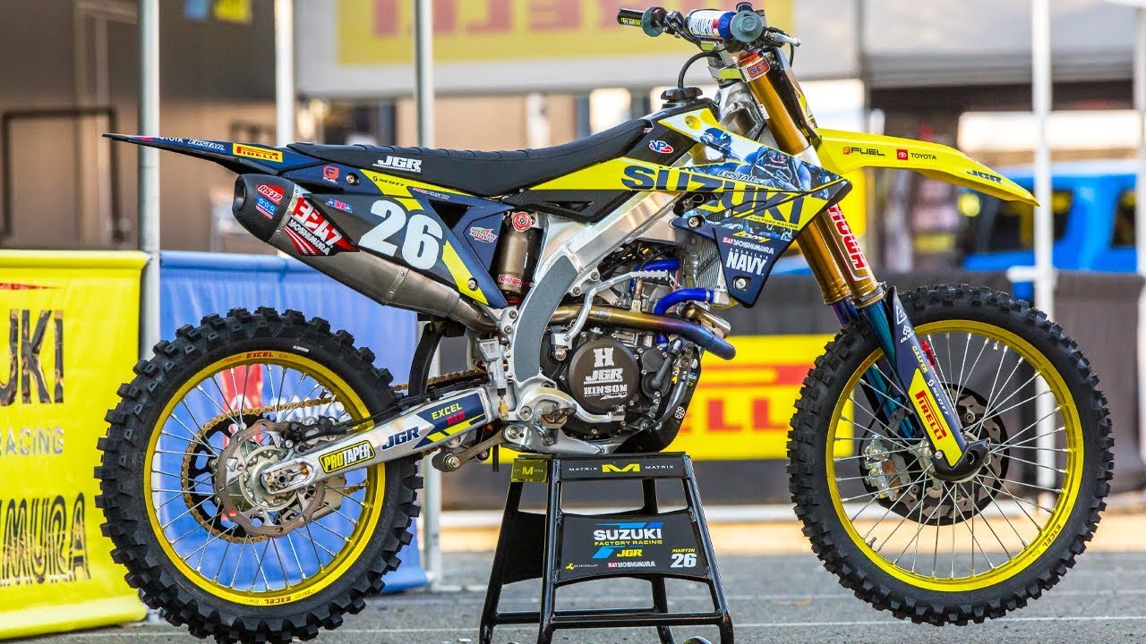 Внутри Factory JGR/Suzuki RMZ250 Алекса Мартина — журнал Motocross Action