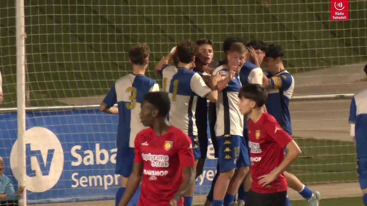 RESUM | CE Sabadell 1-0 UD Montecarlo | J9 Divisi&oacute; d'Honor Juvenil