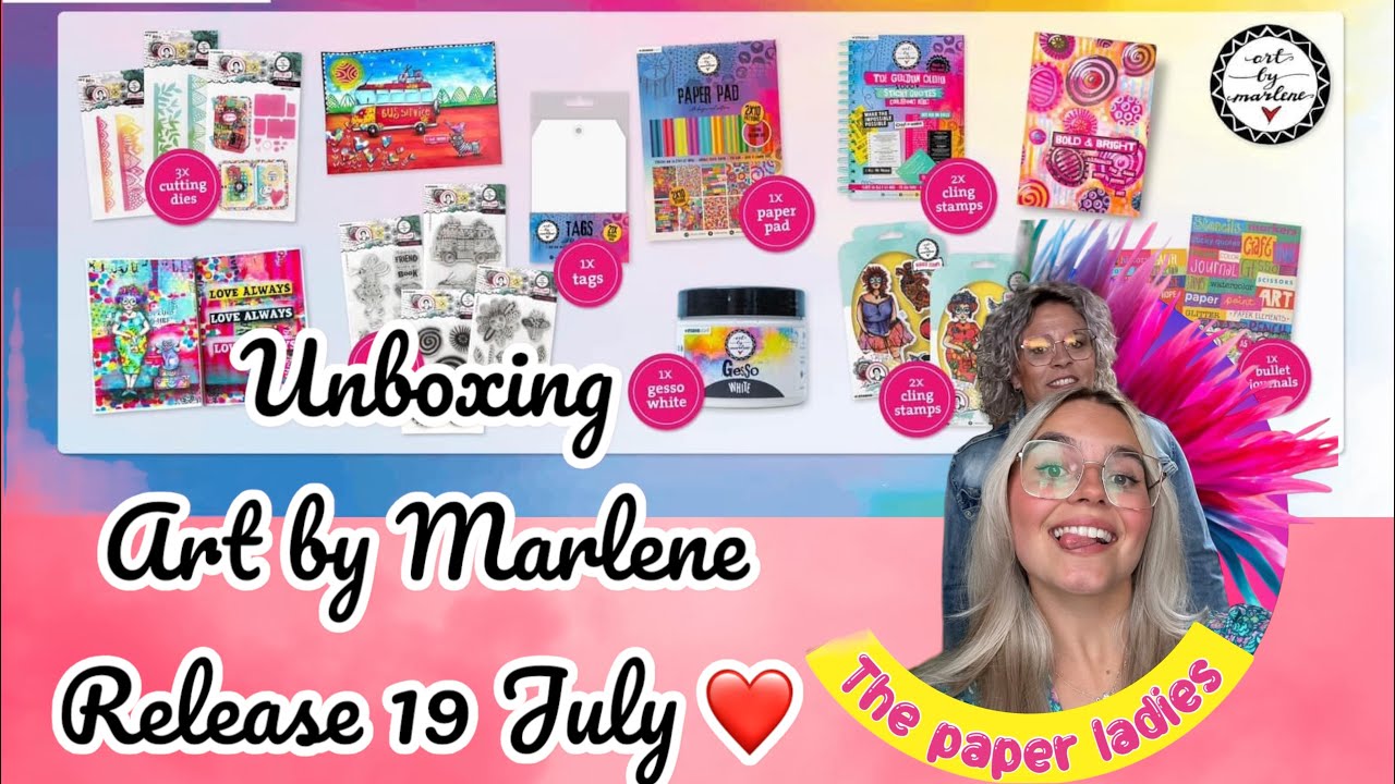 Art by Marlene New release 19 Juli Unboxing video❤️