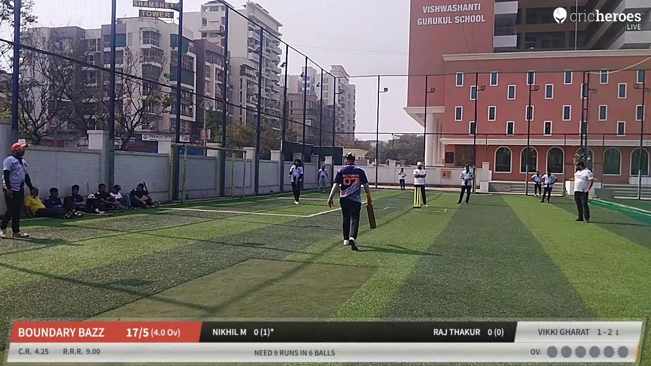 Game Changer vs Boundary Bazz live cricket match | NSBP Premier League Season 2 live - Ulwe Thane