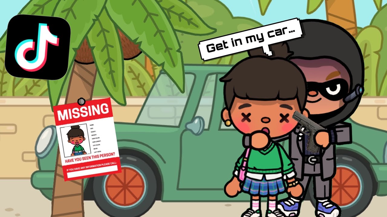THE KIDNAPPING 😳🥷 || toca boca TIKTOK roleplay *WITH VOICE* 🗣️
