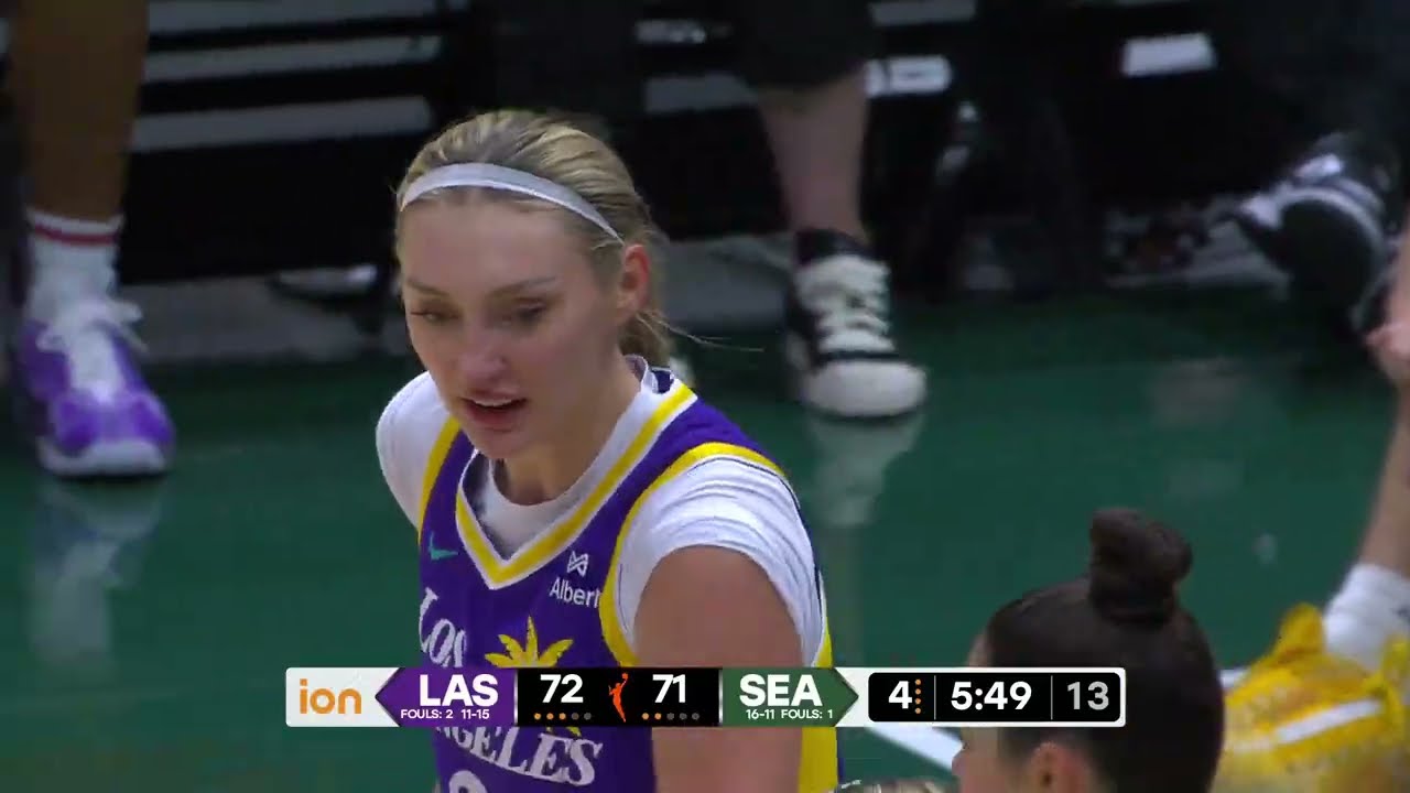 LA Sparks Basketball | Cameron Brink Top Plays 2025